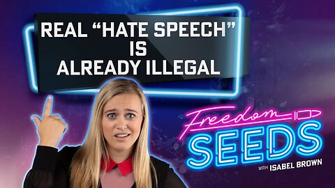 Real “Hate Speech” is Already Illegal