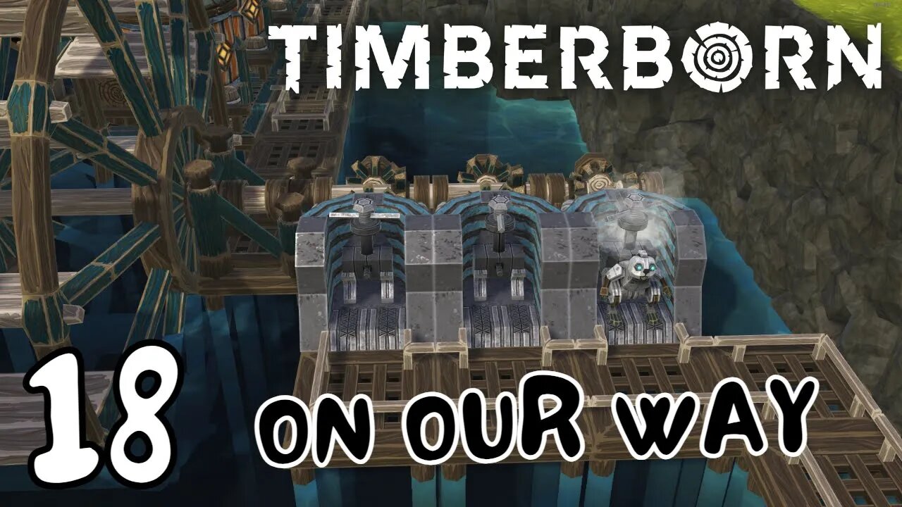 With Bots Up And Running We Start The Next Mega Project - Timberborn - 18