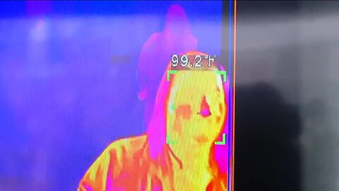 Using thermal cameras to protect people