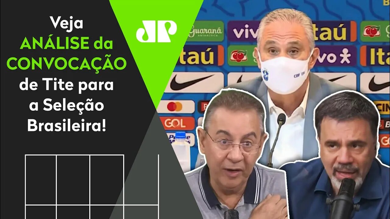 "O que MAIS SURPREENDEU nessa CONVOCAÇÃO do Tite foi..." Veja DEBATE sobre a Seleção Brasileira!