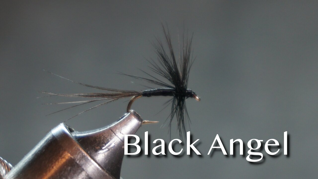 Black Angel - a Ray Bergman fly