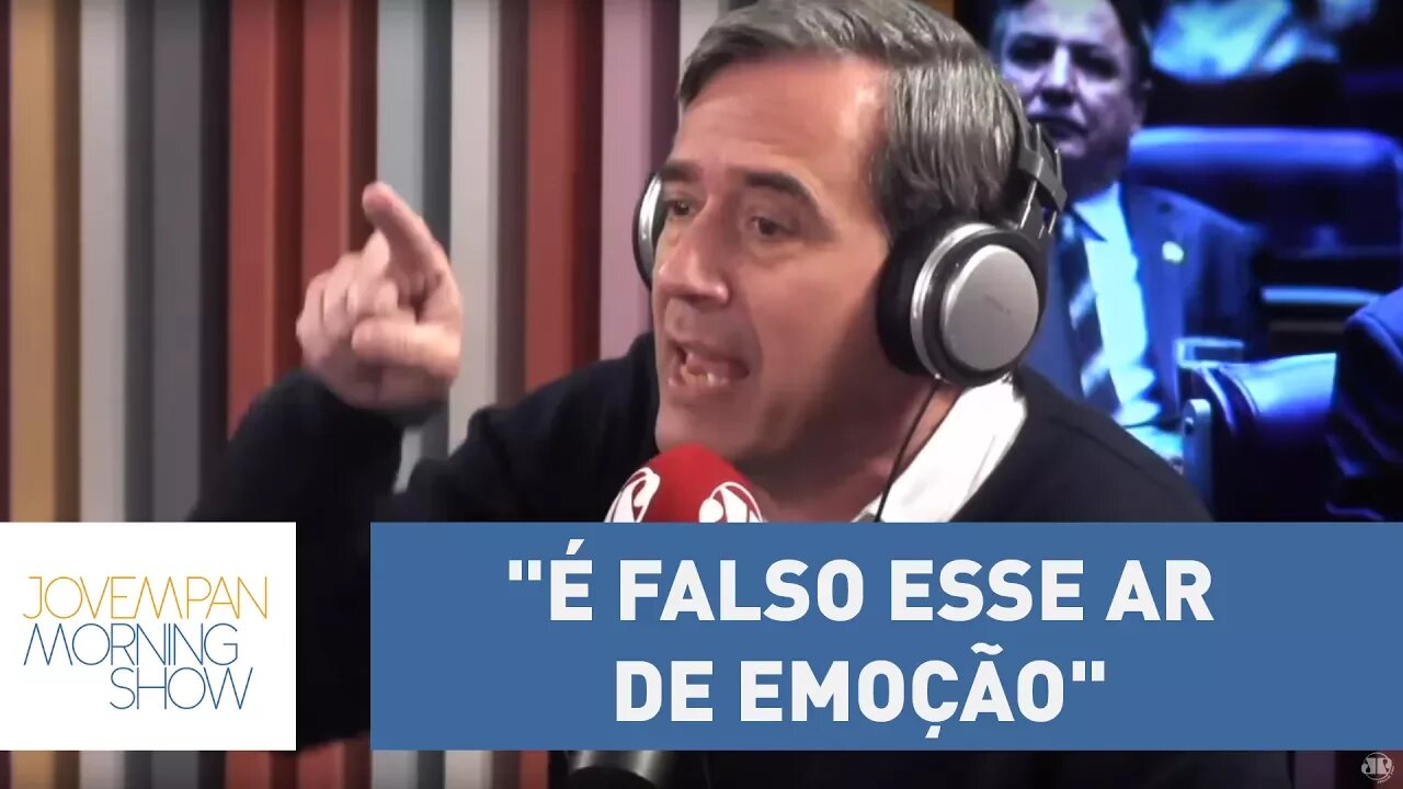 "É falso esse ar de emoção", diz Villa sobre discurso de Aécio Neves | Morning Show