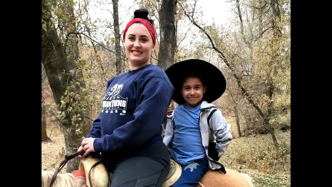 Bradley Family riding horses 10-18-19