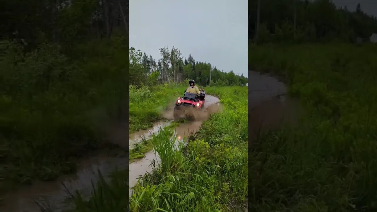 Payback time 😈 #soaked #atvlife #nameofthegame #mudding #oakhillcrew #ohcnb