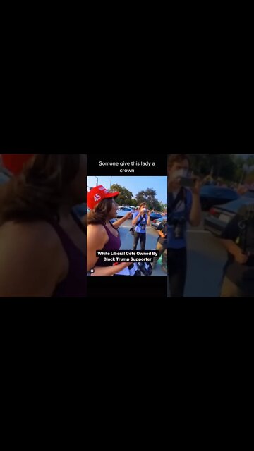 Black Woman OWNED White Liberal