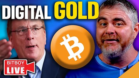 Gold vs Bitcoin (Blackrock Makes HUGE Statement!)