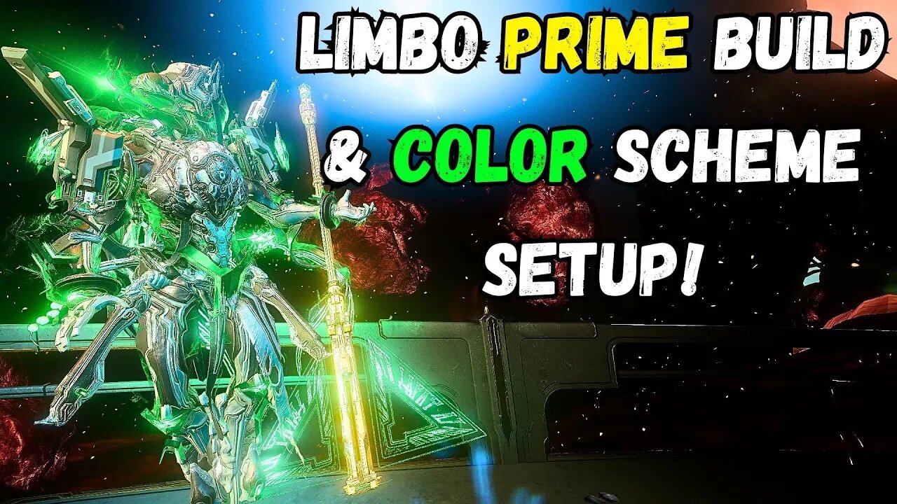 WARFRAME | LIMBO PRIME BUILDS & COLOR SCHEMES