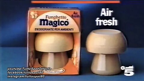 Spot - FUNGHETTO MAGICO Air Fresh - 1988 (COMPLETO!)