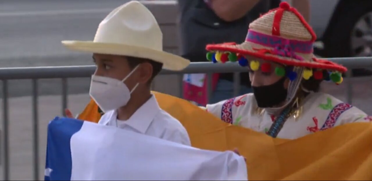 Flag ceremony held in Las Vegas to celebrate Hispanic Heritage Month