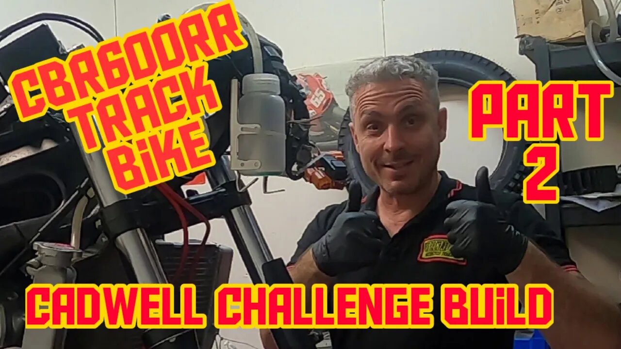 CBR600RR Track bike build part 2: Cadwell Challenge, Forks Service and Fairings teaser