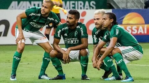 Gol de Thiago Santos - Palmeiras 2 x 1 Red Bull - Narração de José Manoel de Barros