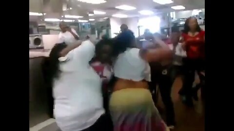 fight at laundromat