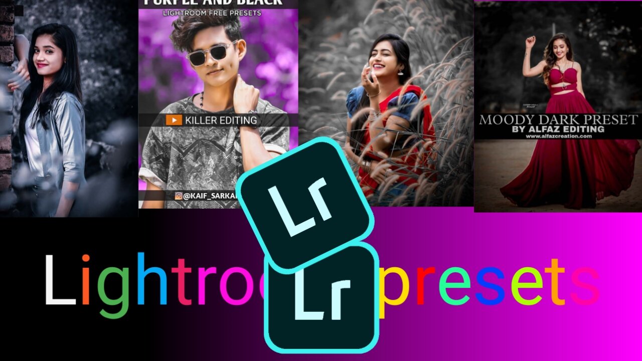 Light room preset editing video