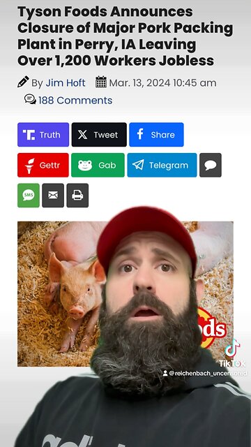 If our economy is so good then why so many layoffs? #economy #layoffs #tysonfoods