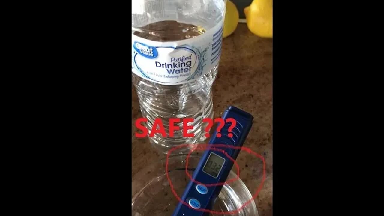 GREAT Value/ Wal-Mart Water / Bottled Water PURITY Test DIY