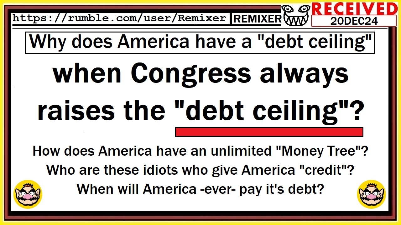 Why does America have a "debt ceiling"