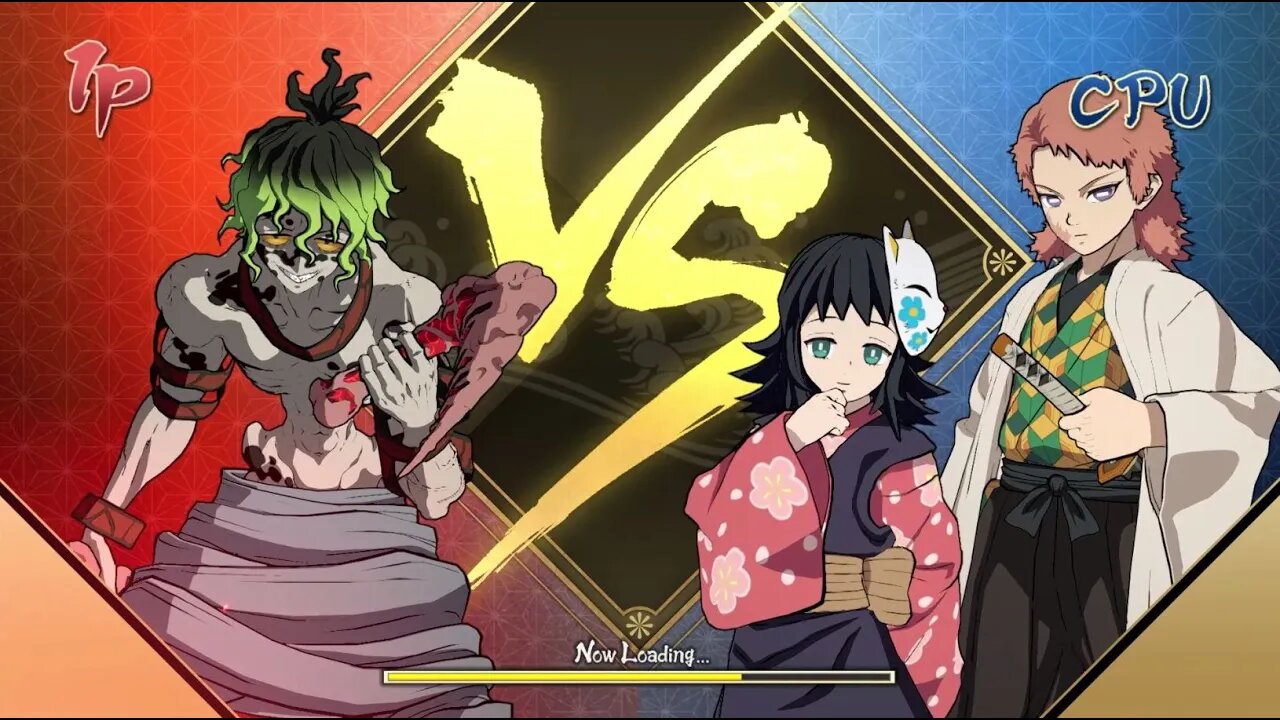 Gyutaro Vs. Makomo and Sabito - VERY HARD CPU - Demon Slayer Hinokami Chronicles