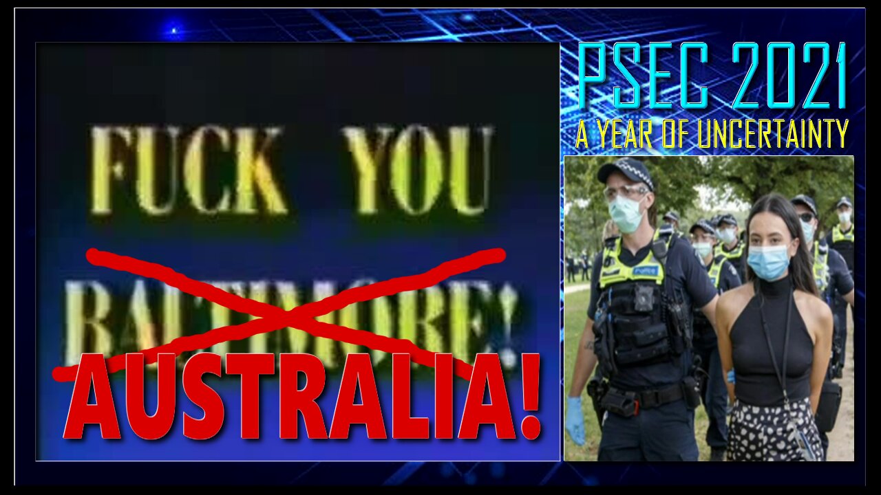 PSEC - 2021 - FUCK YOU AUSTRALIA! | Big Bill Hells - Police State Parody | 432hz [hd 720p]