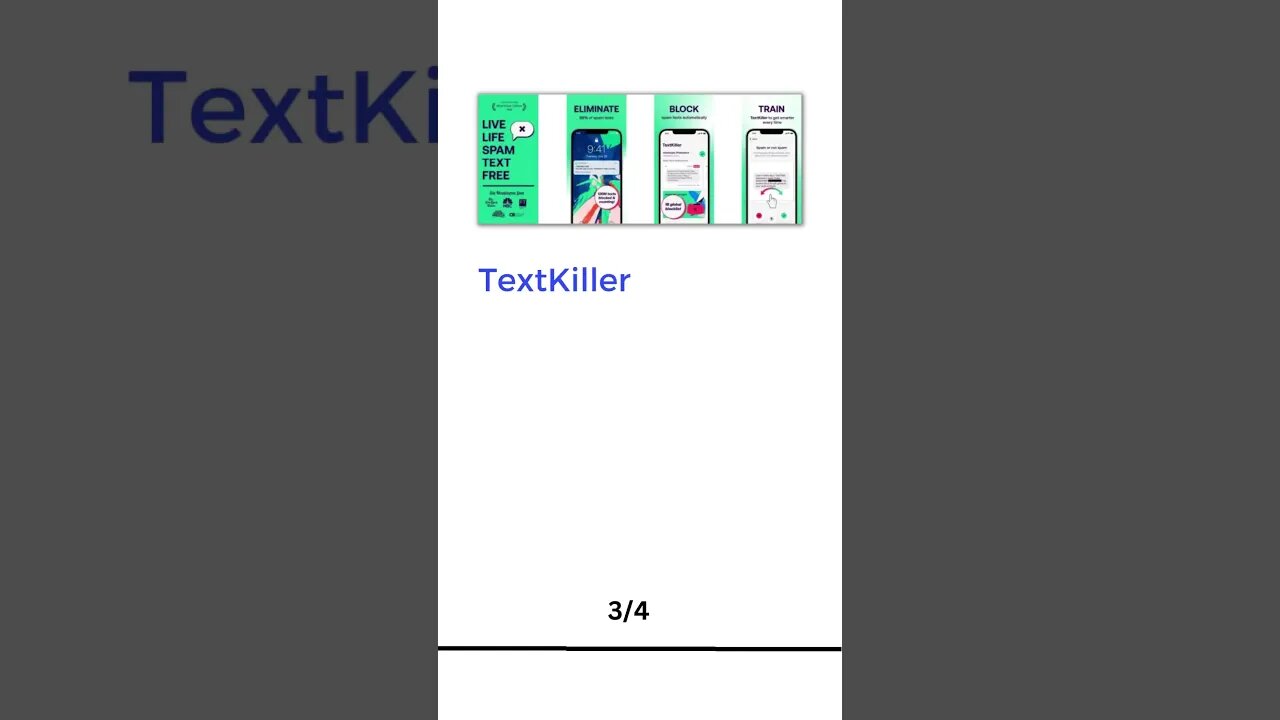 Top 4 Spam Text Blocker Apps #shortvideo #shorts #short