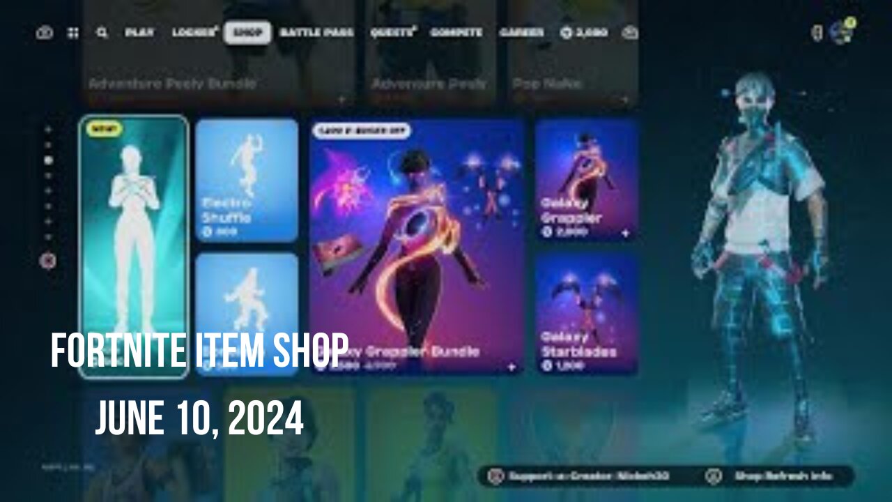 Fortnite Item Shop|June 10, 2024(*New* I'm Out Emote)