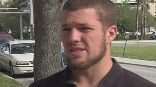 College student finds large sum of cash in West Palm Beach parking garage