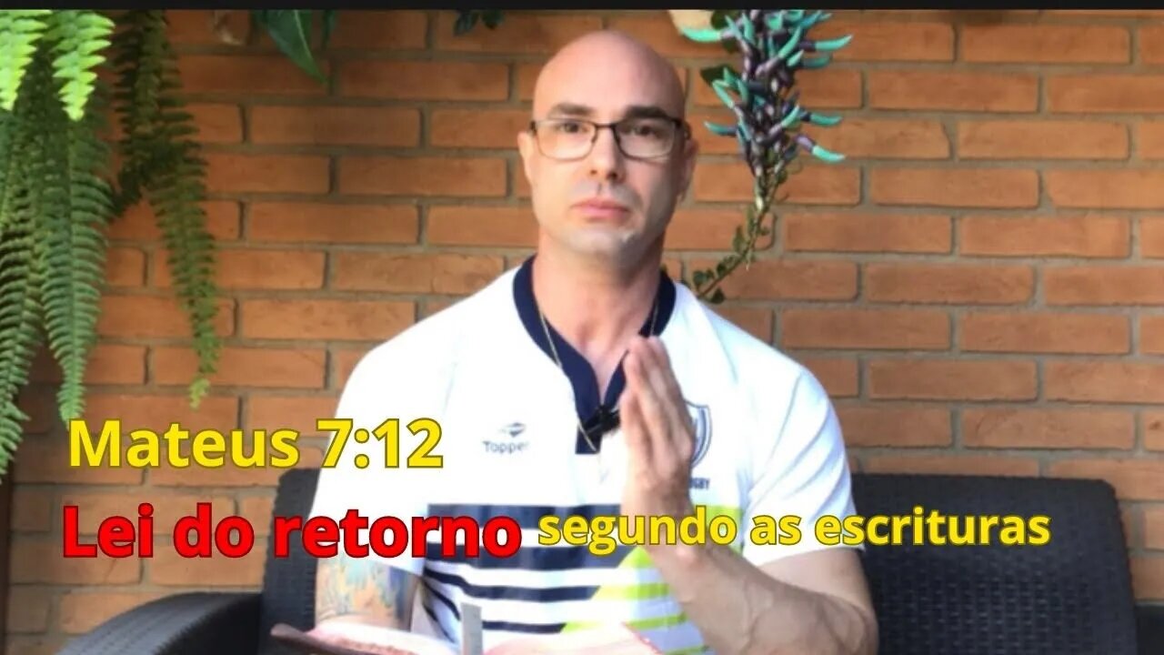 Reflexão bíblica sobre Mateus 7:12 - A lei do retorno