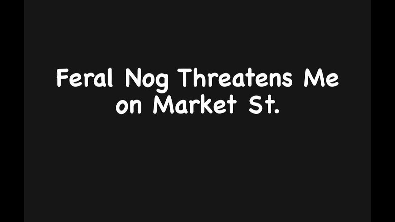 Feral Nogs on Market St