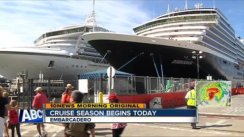 Cruise industry booming in San Diego as season begins