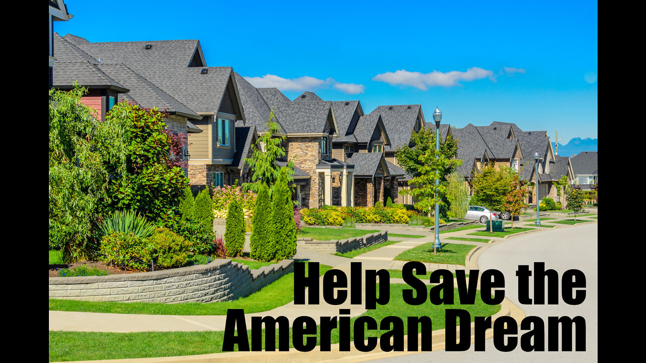 Save the American Dream