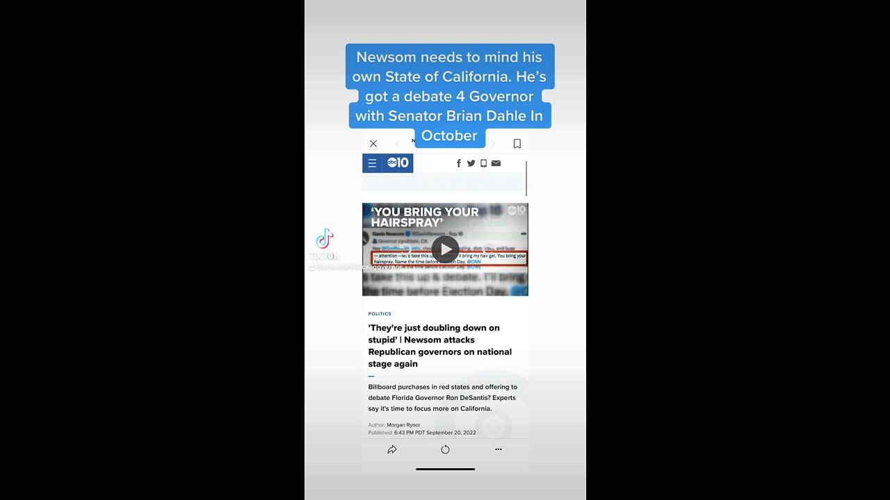 Newsom vs Dahle debate 2022