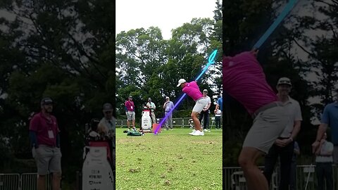 Collin Morikawa Slow Mo Swing | Golf Essentials #golf #golfessentials #shorts #short