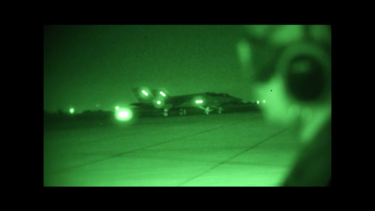 VMFA-314 Black Knights night operations