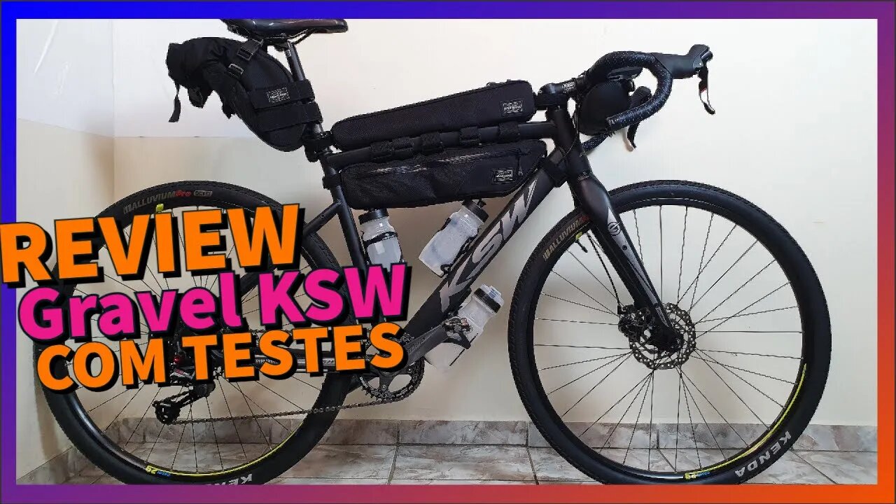 Review de BUILD Gravel bike KSW! Fizemos testes!