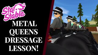 Check out this week's Metal Queens SSD Dressage Lesson! Star Stable Quinn Ponylord