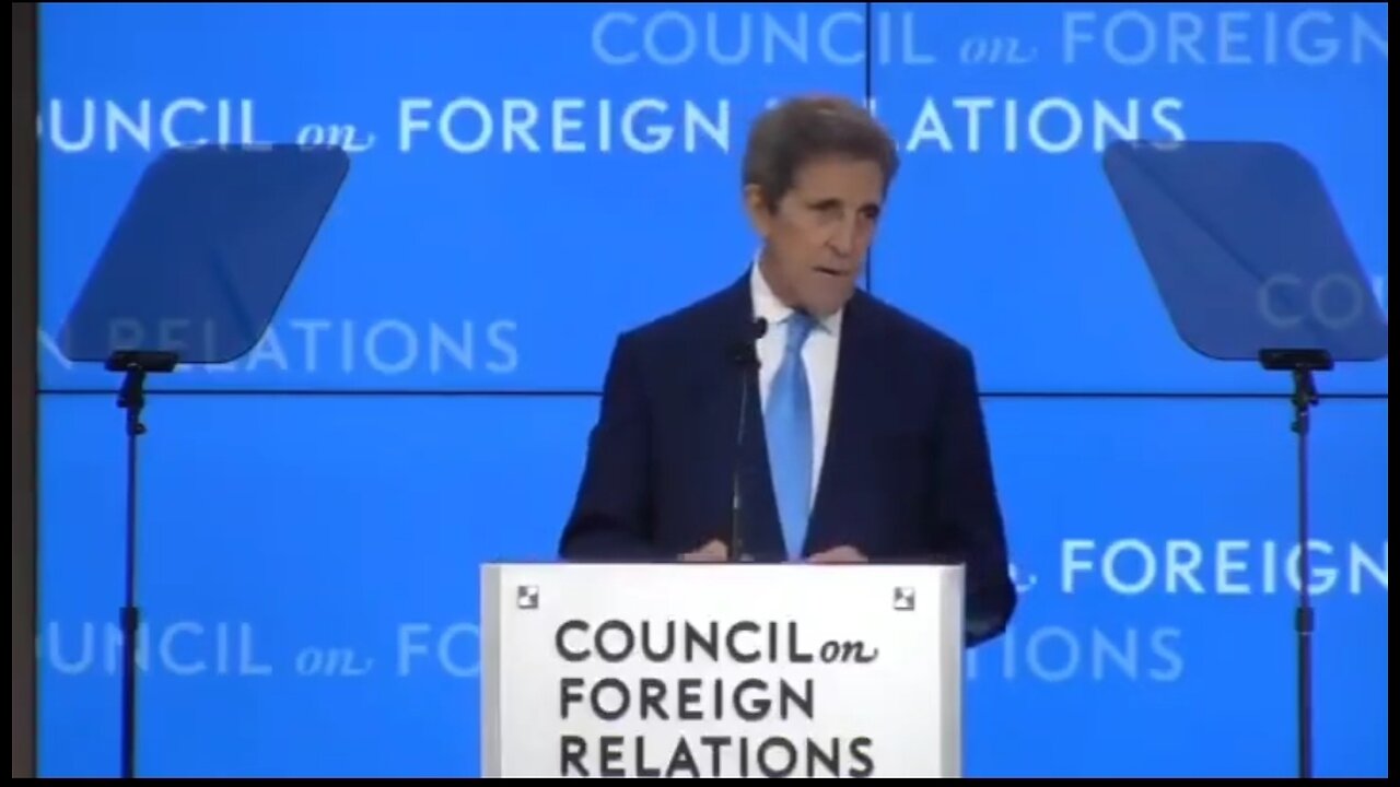 John Kerry: No Exaggeration, Climate Crisis Is An Existential Threat