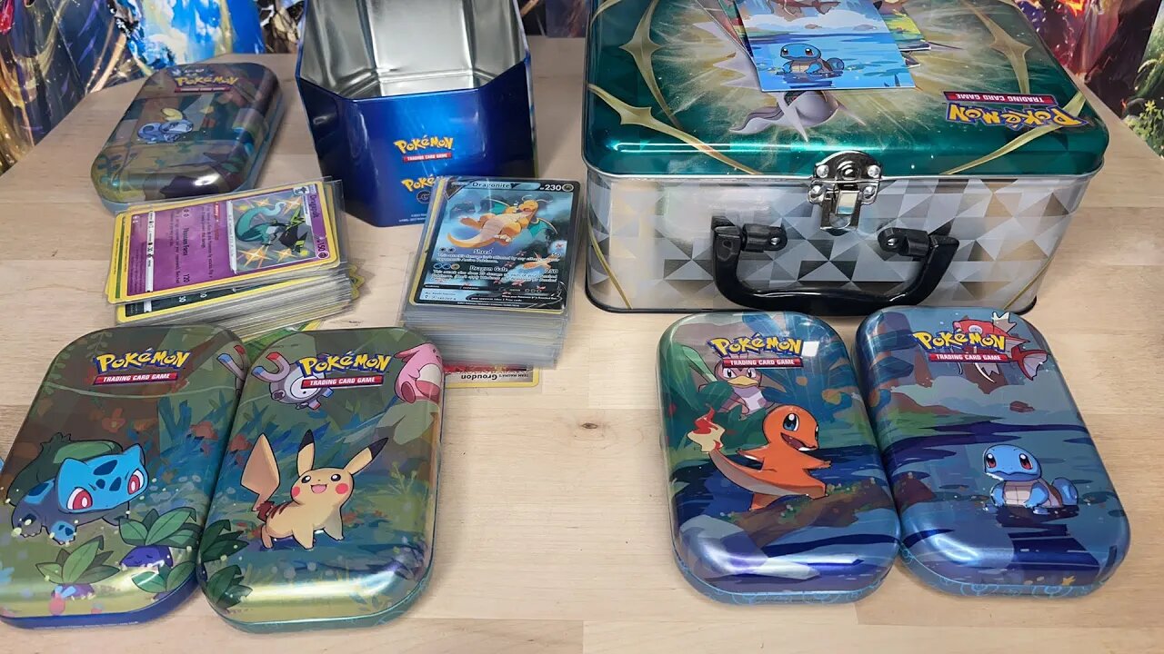 I caught Evee! Finally the last mini tin for the set.