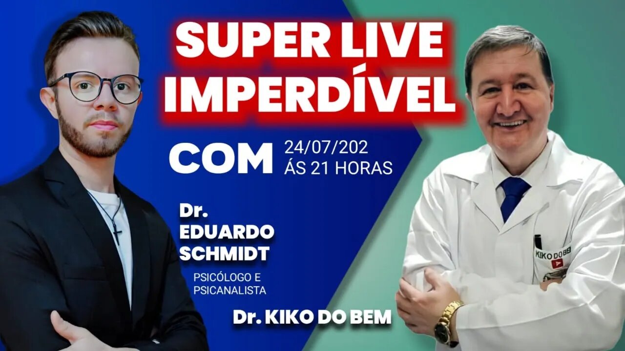 Dr. Kiko Do Bem & Dr. Eduardo Schmidt meu entrevistado. Qual Problema de saúde você tem? Pergunte...