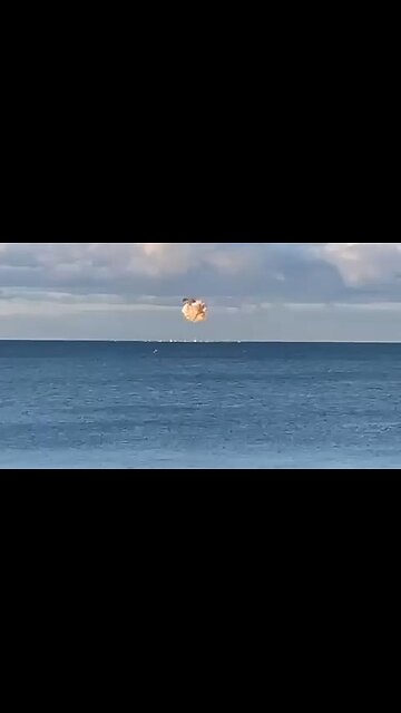 Ukrainian Drone Approaching Sochi Destroyed Over the Sea by Russian Air Defense