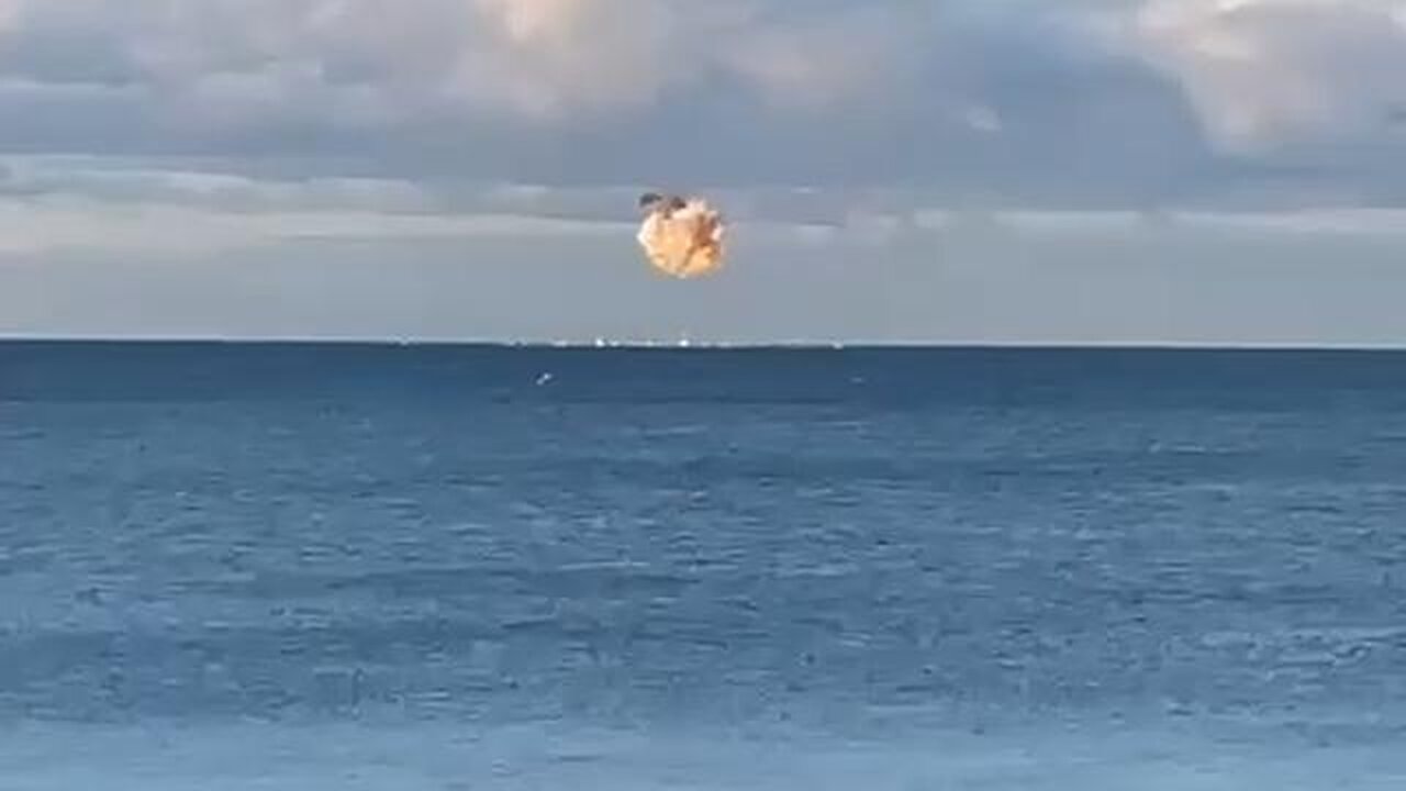 Ukrainian Drone Approaching Sochi Destroyed Over the Sea by Russian Air Defense