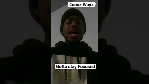 Gotta stay Focused been working on my ego