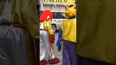 DANÇANDO FOFÃO, O MÁSKARA, BEN10 E GOKU NA CARRETA DA ALEGRIA JACARÉ, LIKE