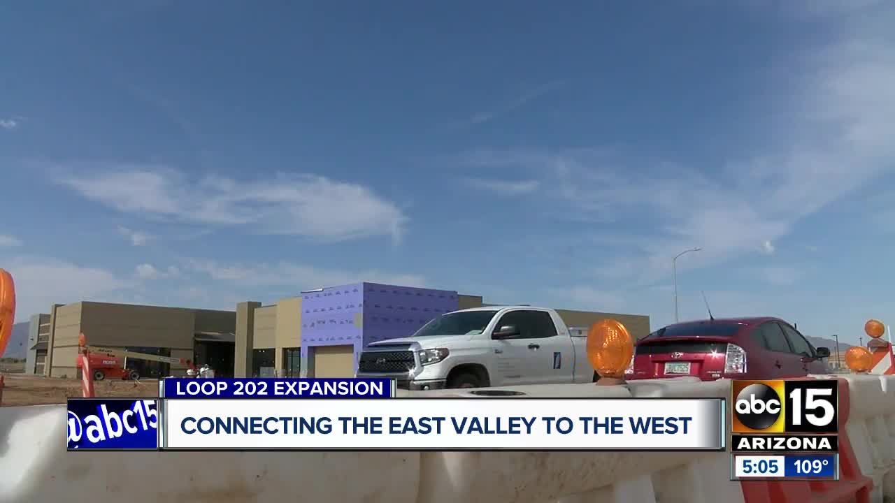 Loop 202 extension to open by end of year