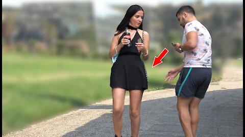 Crazy guy on street prank #1 - Best of Just For Laughs