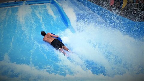 flowrider - Nick - 3 at Soak City, Kings Island