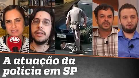 Pm é flagrado pisando em negra: bancada discute atuação da polícia em SP e paralelos com caso Floyd