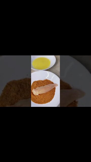 FREE Keto Recipe (Link In Description) | Airfry chicken tenders in ten minutes #Shorts