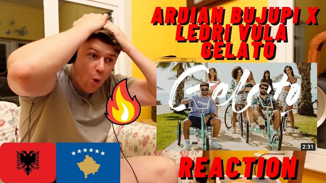 🇦🇱🇽🇰Ardian Bujupi x Ledri Vula - GELATO (prod. by Bled) | ((IRISH GUY INSANE REACTION!!))