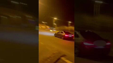 DRIFTING NEXT TO KURB