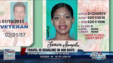 Arizona ID won't get you very far after October 2020