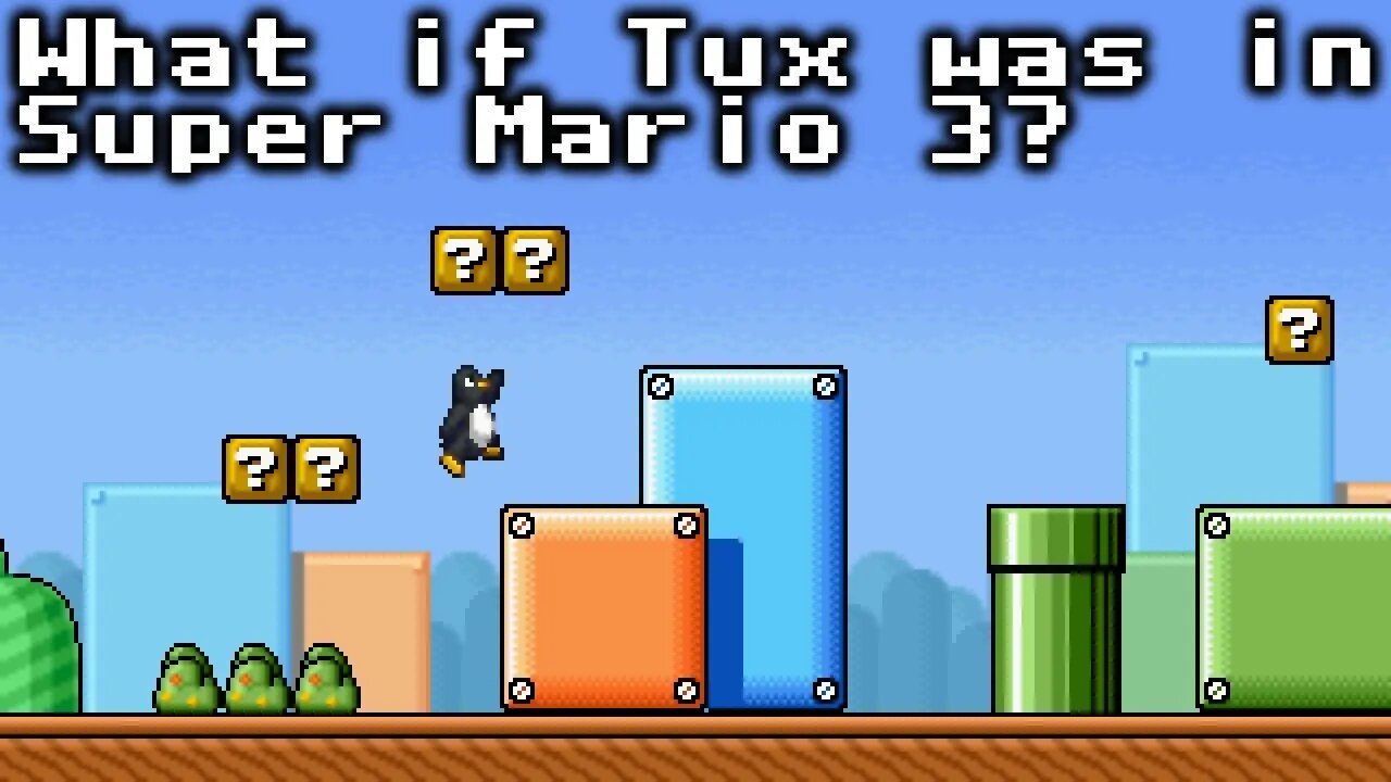 What if Tux was in Super Mario Bros. 3?